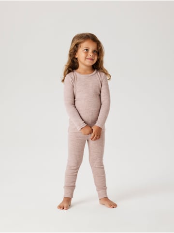 name it Wollleggings NMNWAX WOOL RIB LEGGING in shadow gray
