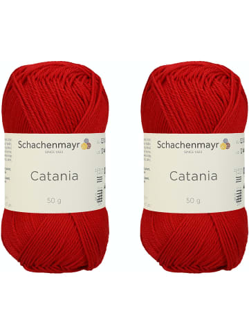 Schachenmayr since 1822 Handstrickgarne Catania, 2x50g in Signalrot