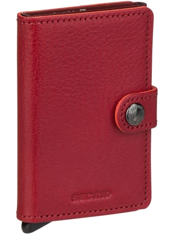 Secrid Geldbörse Miniwallet Veg Tanned in Rosso-Bordeaux