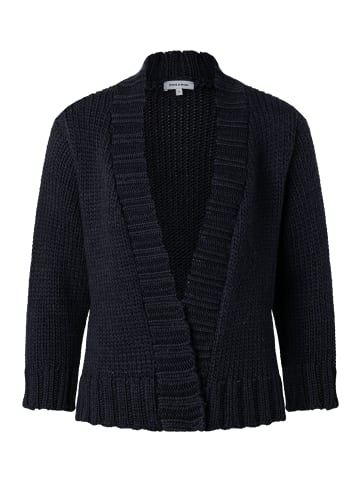 More & More verschlusslose Kurz-Strickjacke in marine