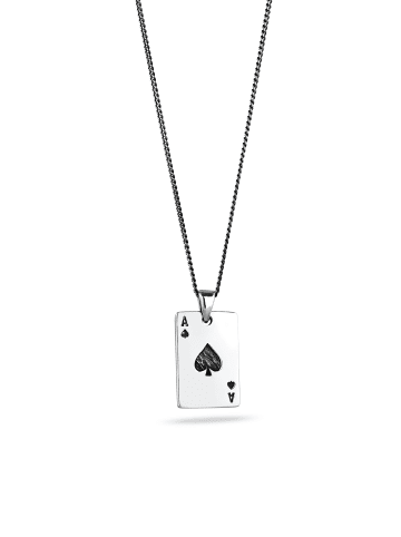 KUZZOI Halskette 925 Sterling Silber in Silber
