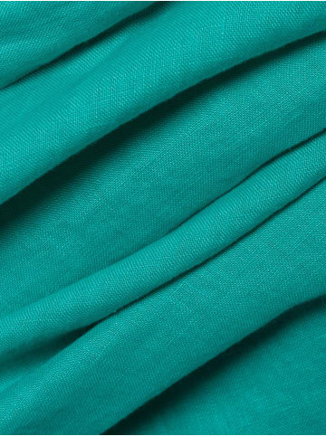 Franco Callegari Leinenbluse in smaragd - 0044