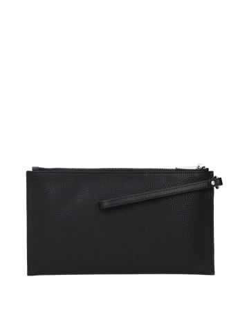 Michael Kors Schwarz Leder Clutch Tasche