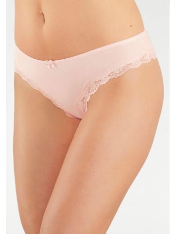 LASCANA Brasilslip in rosa, weiß, schwarz