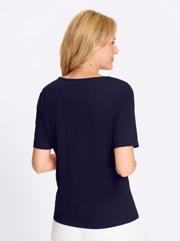 Sieh an! Kurzarm-Shirt in marine