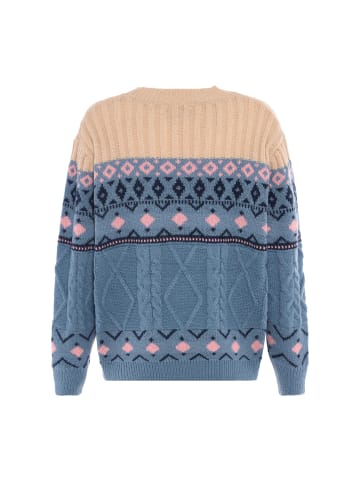 Jalene Sweater in BLAU MEHRFARBIG