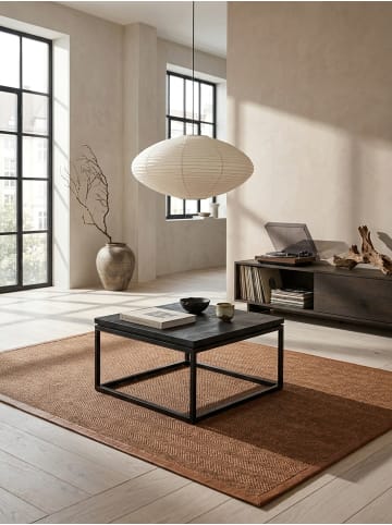 KADIMA DESIGN Couchtisch 60x60x35 cm Mango Massivholz / Metall Sofatisch