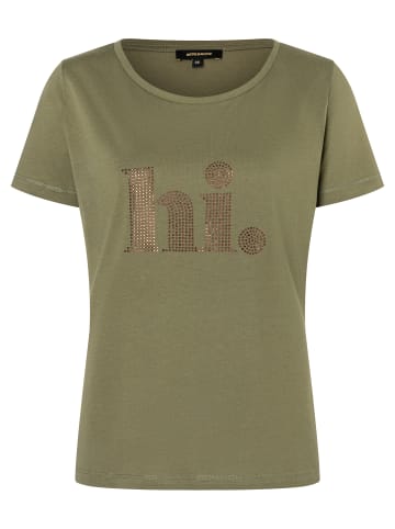 More & More Kurzarmshirt in tundra olive
