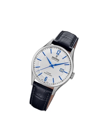 Festina Analog-Armbanduhr Festina Swiss Made schwarz groß (ca. 40mm)