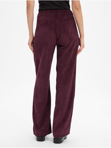 MAC HOSEN Hose Chiara in aubergine - 0004