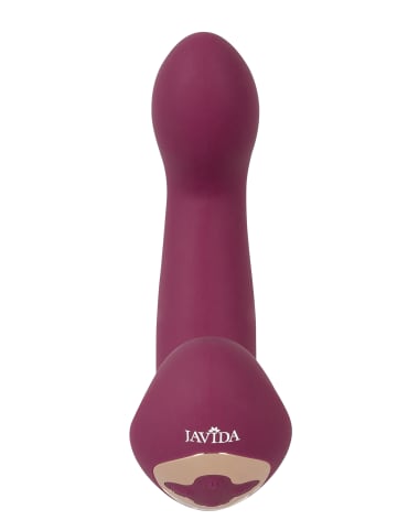 Javida Vibrator Thumping & Shaking Rabbit Vibrator in rot