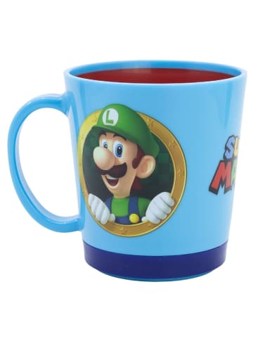 Super Mario Kippsicher Trinkbecher PP 410ml Drop Safe Smartgrip-System
