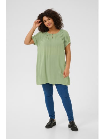 KAFFE curve Tunika KCami A-shape in Oil Green