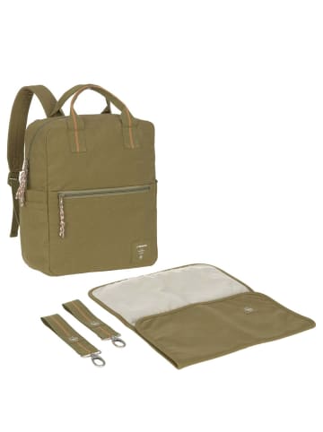 Lässig Little One & Me Square - Kinderrucksack 26 cm (Olive) in Olive