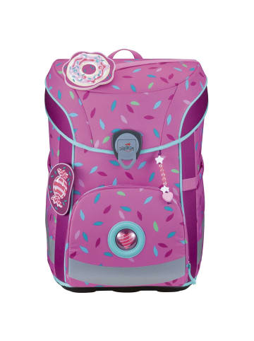 DerDieDas ErgoFlex Easy - Schulranzen Set 5tlg. 950 g (Purple Unicorn) in Sweet Sprinkles