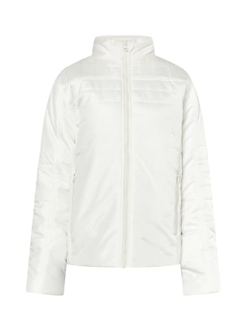myMo Damen Leicht Wattierte Jacke in Wollweiss