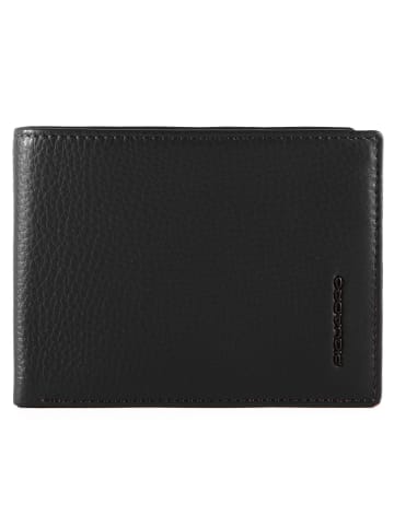 Piquadro Modus Special Geldbörse RFID Schutz Leder 11 cm in black