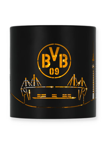 BVB BVB Windlicht mit Skyline schwarz in Schwarz