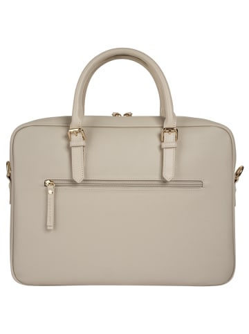 Bugatti Businesstasche ELLA SAFFIANO Kunstfaser in beige