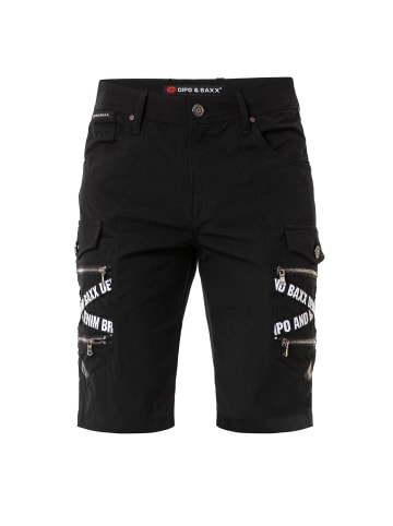 Cipo & Baxx Shorts in schwarz