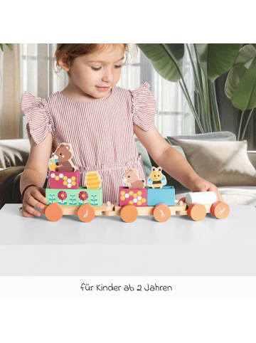 Chicco Teddys Zug - My Wood Friends in multicolored