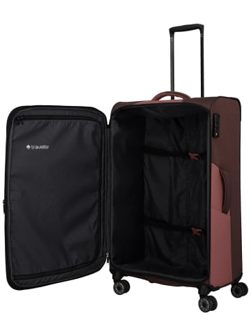 travelite Trolley Viia 4w Trolley L in Frühlingsrose