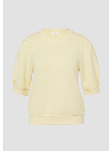 s.Oliver Sweatshirt in 1015_gelb