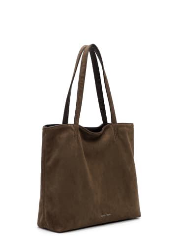 EMILY & NOAH Shopper E&N Eva Suede in oliv