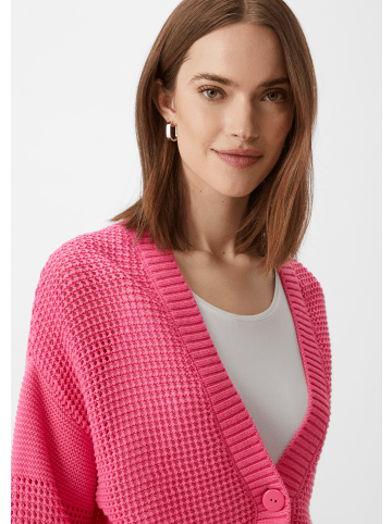 comma CI Strickjacke langarm in Pink