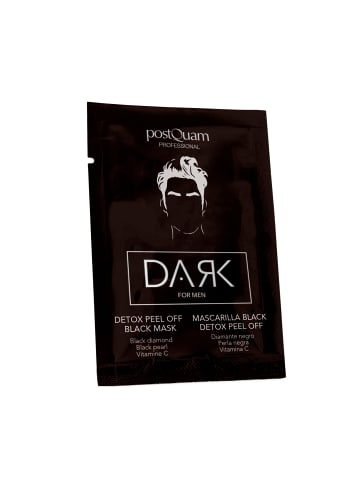 Postquam Päckchen mit reinigender Peel-Off Maske Black – 10 ml