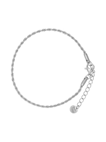 Steel_Art Herrenarmband Tuss silberfarben poliert in silberfarben poliert