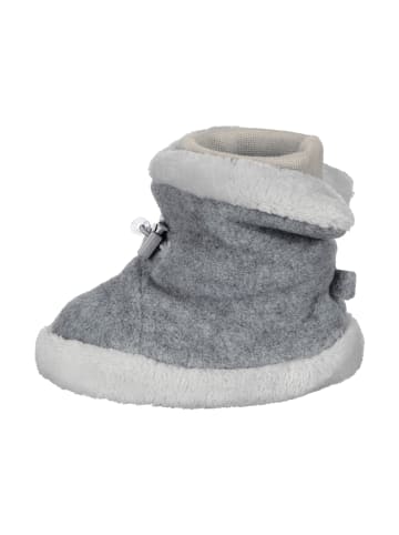 Sterntaler Babystiefel in silber melange