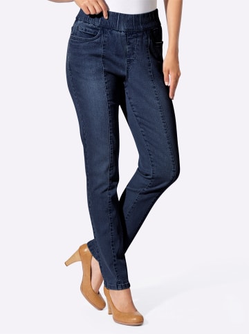 WITT WEIDEN Schlupfjeans in blue-stone-washed