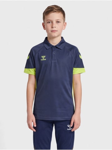 Hummel Polo Raglanärmel Hmllead Kinder in DARK DENIM