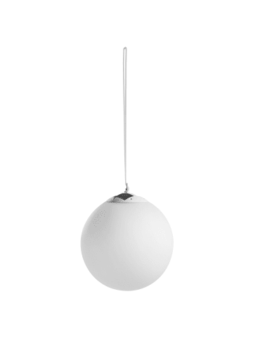 Beliani Pendelleuchten BOSLEY in Weiß - (W) 28 x (H) 82 x (L) 28 cm