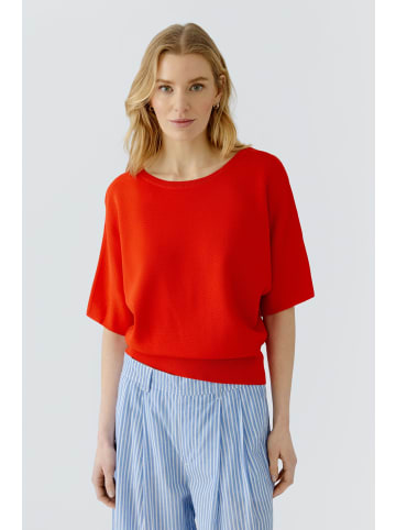 Oui Pullover in red alert