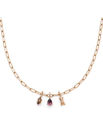 s.Oliver Halskette Elegant Stones in roségold