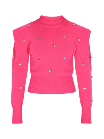faina Damen Pullover in Fuchsia