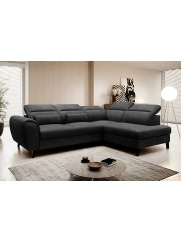 MF Design Nobel Recamiere Rechts in Anthrazit -  (L) 265 x (B) 265 x (H) 100 cm