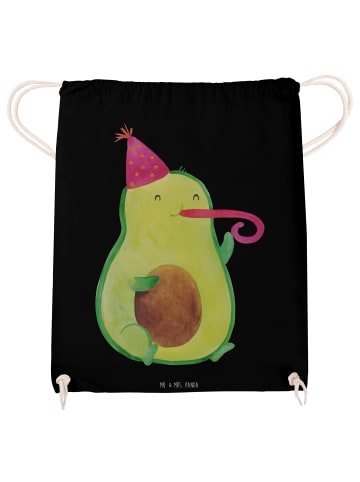 Mr. & Mrs. Panda Turnsack Avocado Feier ohne Spruch in Schwarz