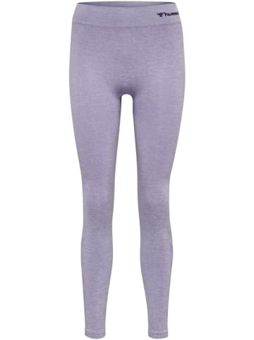 Hummel Hummel Leggings Hmlci Yoga Damen Dehnbarem Feuchtigkeitsabsorbierenden Nahtlosen in LAVENDER MELANGE