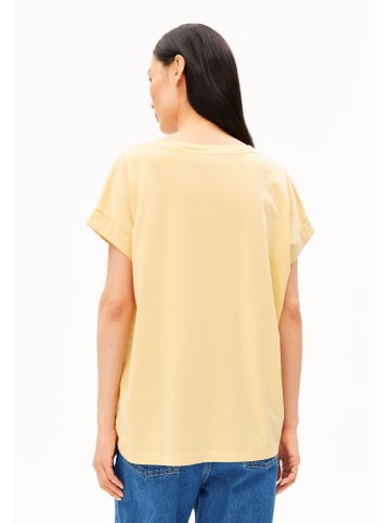 armedangels T-Shirt Idaara in zitrone