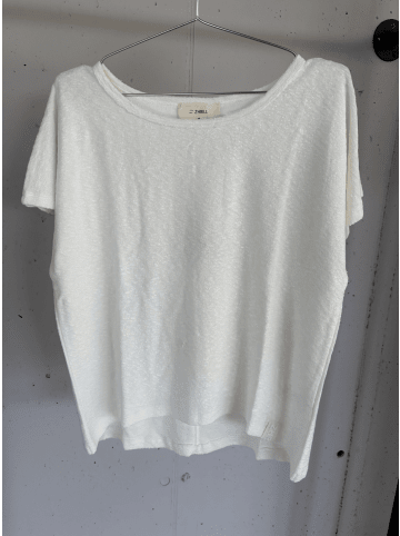 ZHRILL T-Shirt ZHTHEA WHITE in WHITE