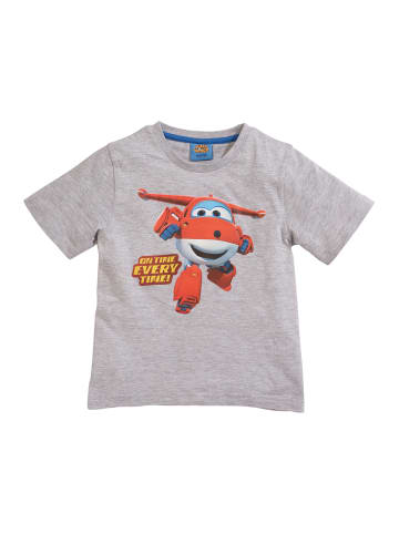 ONOMATO! T-Shirt kurzarm Super Wings in Grau