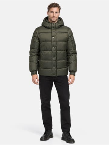 Tazzio Winterjacke "A810" - mit Kapuze - in Grün