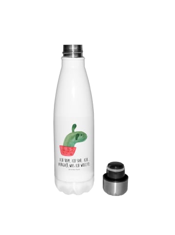 Mr. & Mrs. Panda Thermos Kaktus Mama mit Spruch in Weiß
