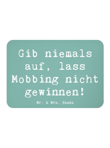 Mr. & Mrs. Panda magnet Spruch Mobbing bewältigen mit Spruch in Meeresbrise