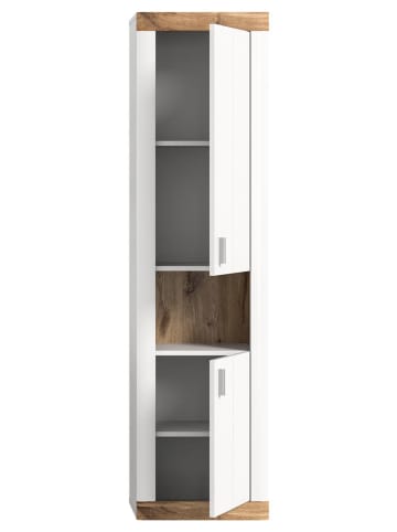 ebuy24 Hochschrank Laredo Weiß 45 x 30 cm