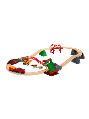 Brio Brio Aktionsspiel Großes Bahn Bauernhof-Set in bunt
