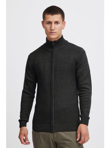 INDICODE Strickjacke IDRickert in grau melange
